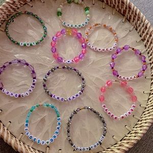 Friendship bracelets Taylor Swift Eras Tour set of 10